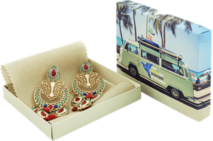 многоцветен принт