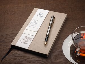 Recyceltes Tee-Notizbuch 2097340