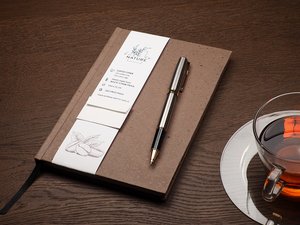 Recyceltes Kaffee-Notizbuch 2097339