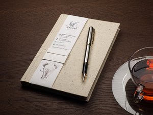 Recyceltes Elefantenkot-Notizbuch 2097344