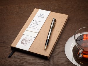 Recycelte Kokosnuss Notizbuch 2097341