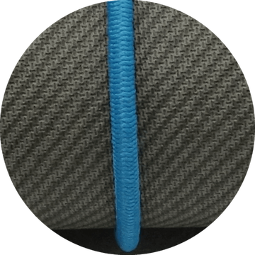 Mėlyna elastinė juostelė 12